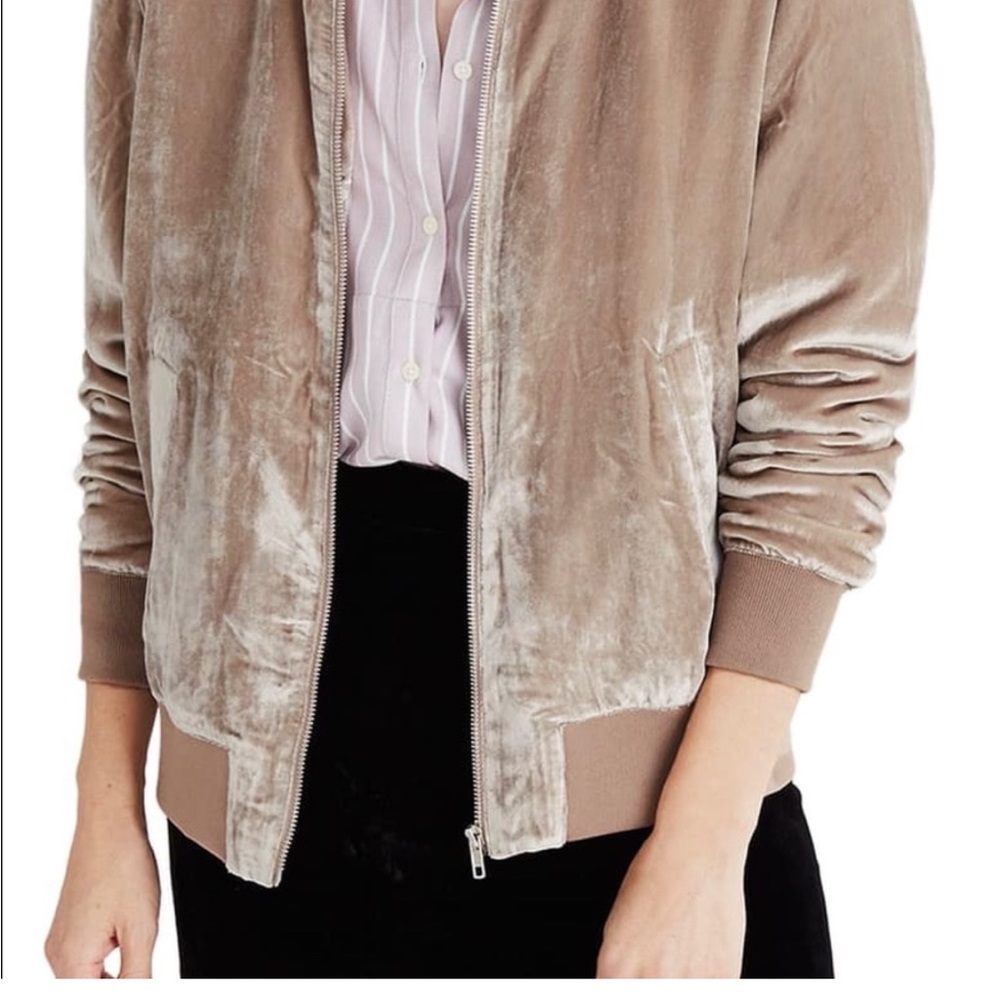 Madewell Velour Jacket